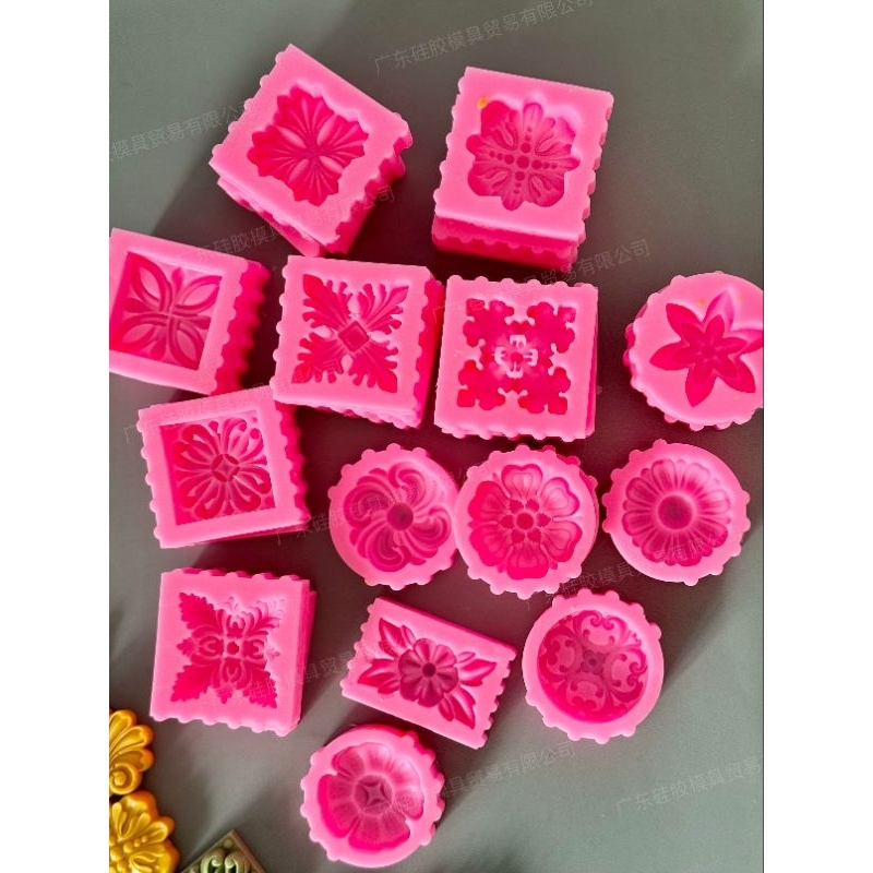 ใหม่!!พิมพ์ซิลิโคน ลายวิจิตร สวยมากๆ(เลือกแบบ)