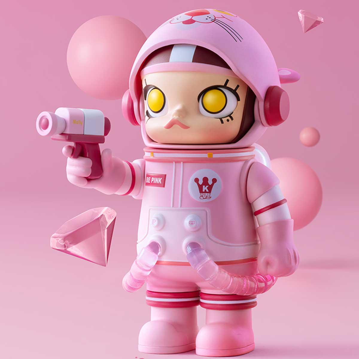 POP MART MEGA SPACE MOLLY 100% V.2 - B ลุ้นซีเคร็ททุกBOX SERIES BLIND BOX