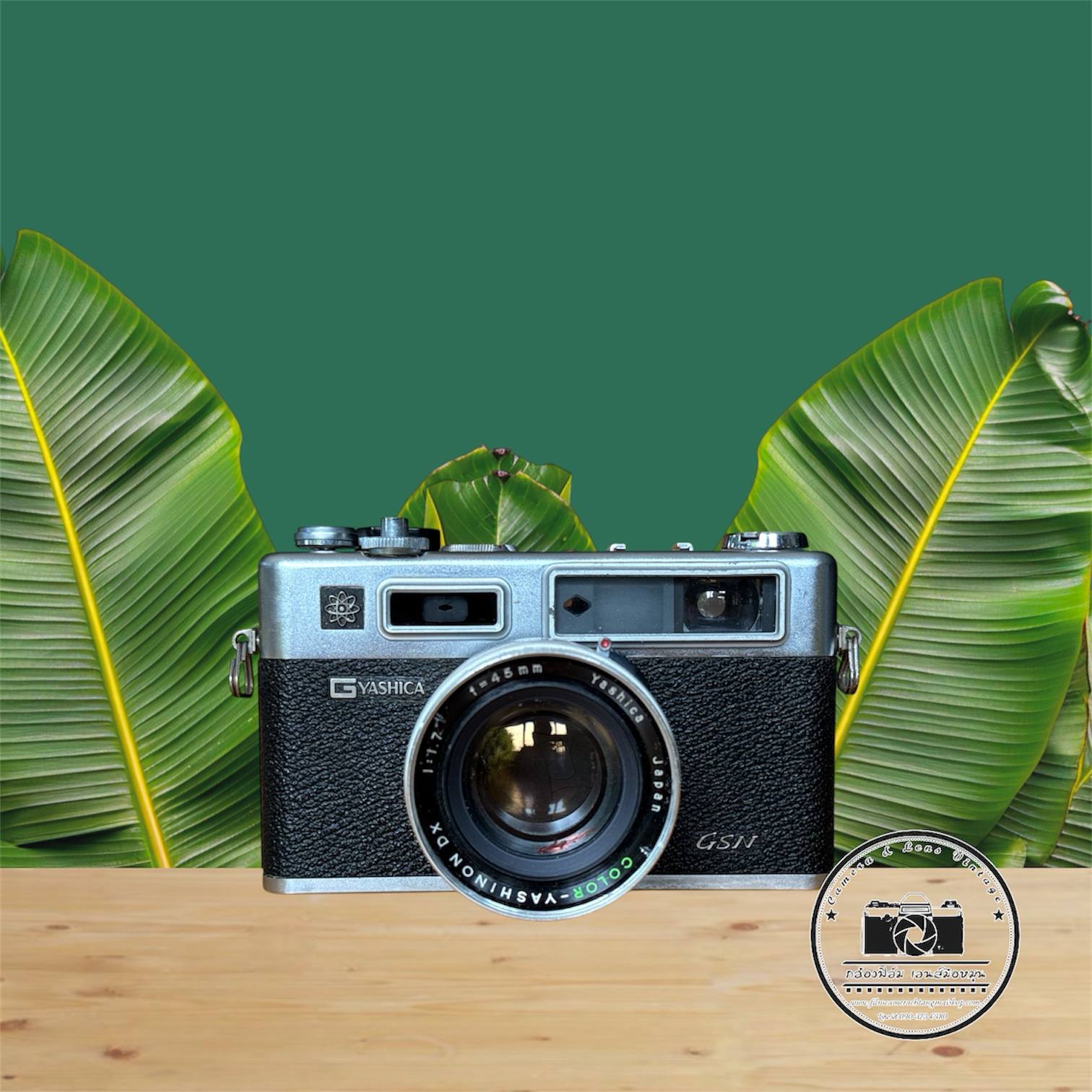 YASHICA ELECTRO 35GSN YASHICA COLOR YASHINON DX 45MM.F1.7