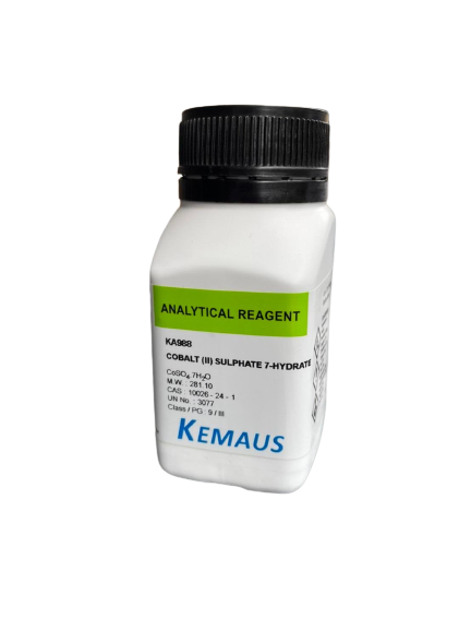 Cobalt (II) Sulphate 7-hydrate, AR 100 g. "KemAus"