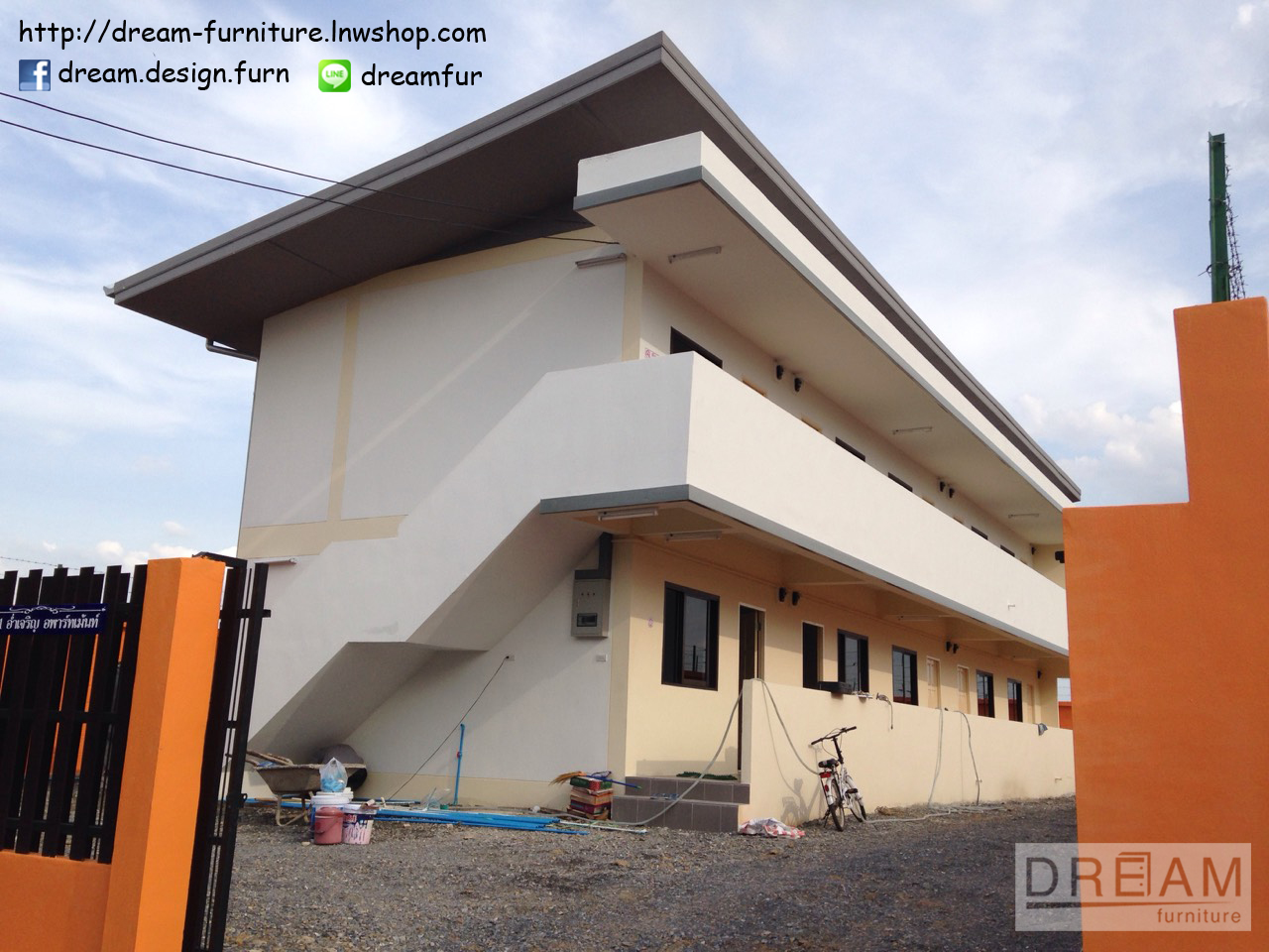 อ่ำเจริญ อพาร์ตเมนต์ อ.ไทรน้อย จ.นนทบุรี