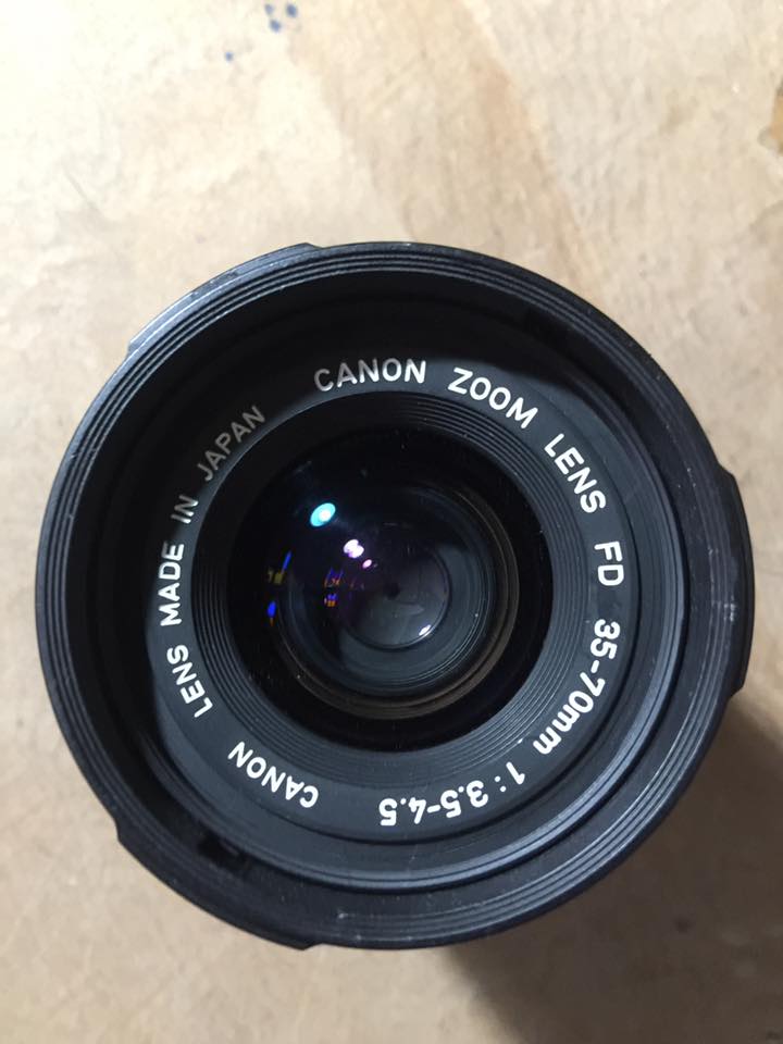 Canon Zoom Lens FD 35-70 mm. F3.5-4.5