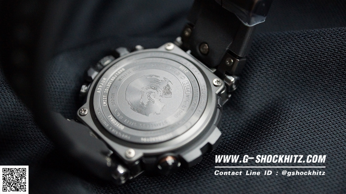 CASIO G-SHOCK นาฬิกาข้อมือ นาฬิกากันน้ำ นาฬิกาของแท้ ประกันศูนย์ CMG 1 ปี รุ่น MTG-B1000TJ-1A นาฬิกาสีดำ