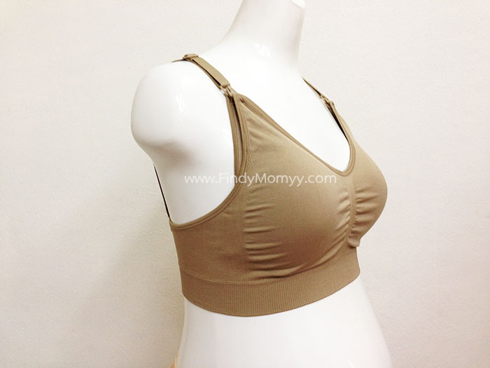 เสื้อในให้นม รุ่นสปอร์ต ผ้านิ่ม ยืดหยุ่นเยี่ยม สีเนื้อ มี3ไซส์ M, L, XL