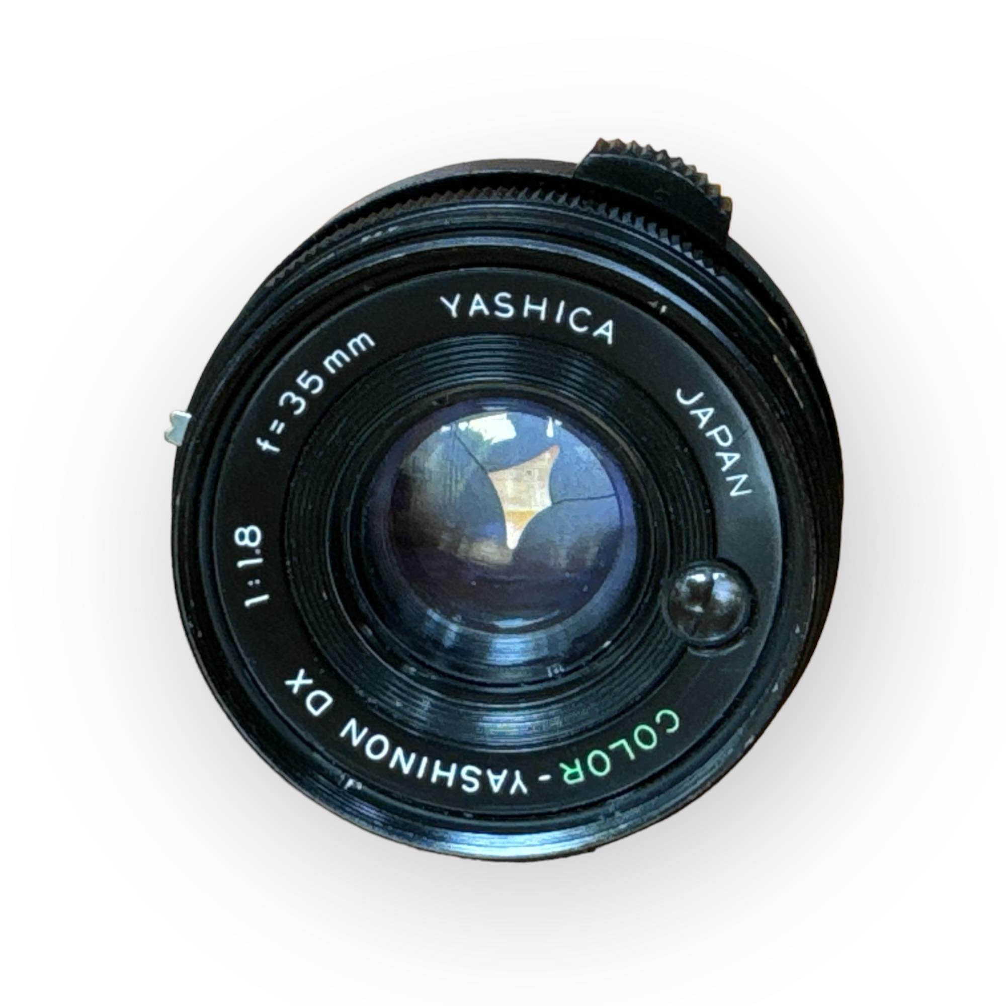 YASHICA COLOR-YASHINON DX 35MM.F1.8 MODIFILD M39 MOUNT