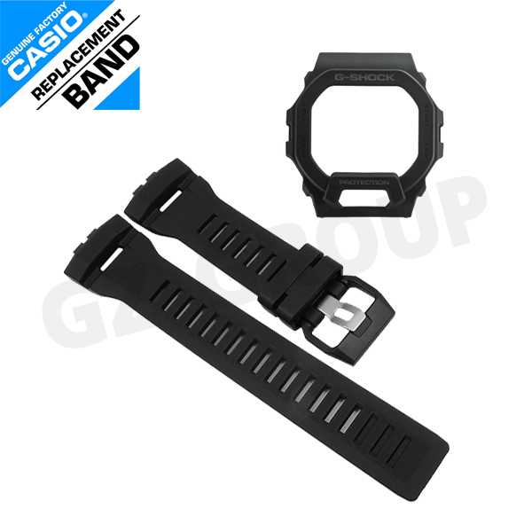 CASIO GENUINE FACTORY CASIO REPLACEMENT อะไหล่นาฬิกา G-SHOCK รุ่น GBD-200-1 สีดำ