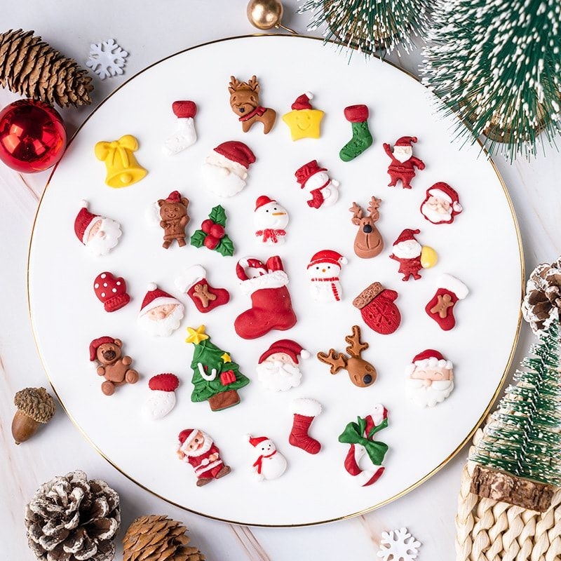 แม่พิมพ์ซิลิโคน แนวคริสมาร์ต ปีใหม่