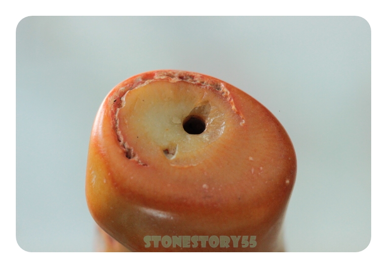 ลูกปัดปะกาลังแดง เก่าสวย