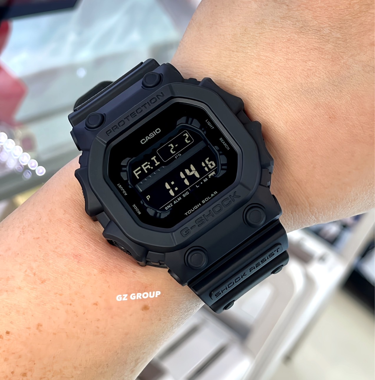 CASIO MID YEAR SALE G-SHOCK นาฬิกาข้อมือ นาฬิกากันน้ำ นาฬิกาของแท้ ประกันศูนย์ CMG 1 ปี รุ่น GX-56BB-1 นาฬิกาสีดำ