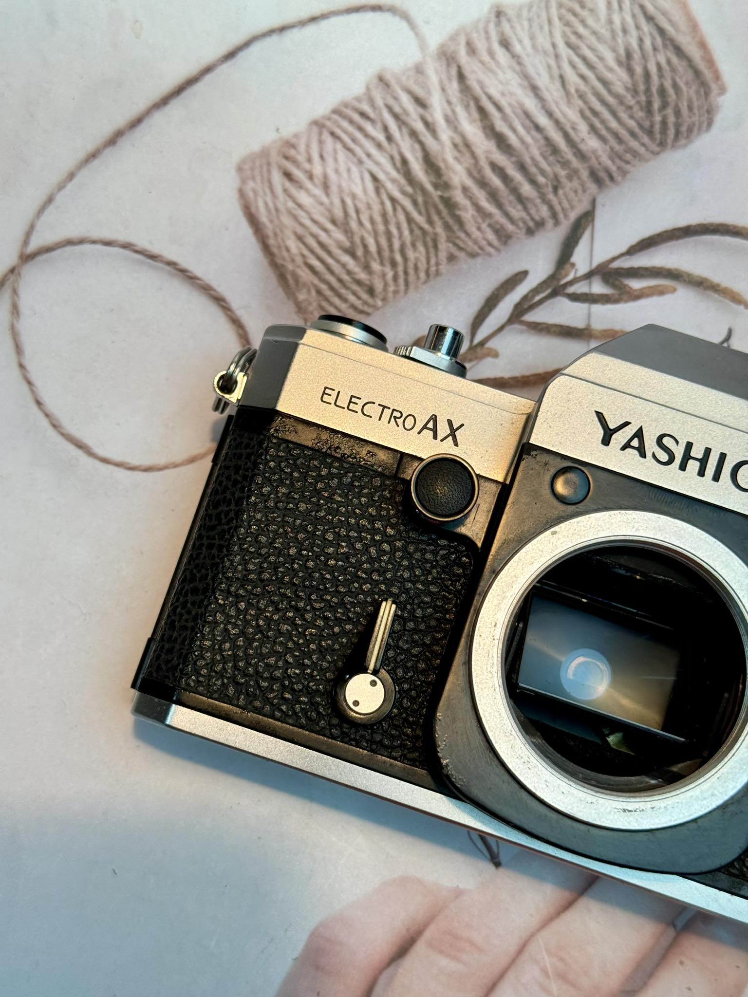 YASHICA ELECTRO AX YASHICA AUTO YASHINON DS-M 50MM.F1.7