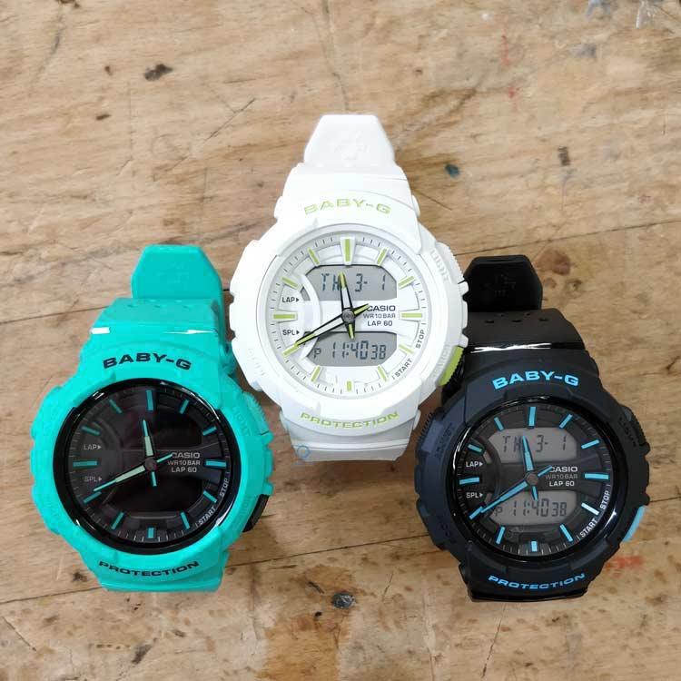 CASIO BABY-G นาฬิกาข้อมือ นาฬิกากันน้ำ นาฬิกาของแท้ ประกันศูนย์ CMG 1 ปี รุ่น BGA-240-7A2 นาฬิกาสีขาว