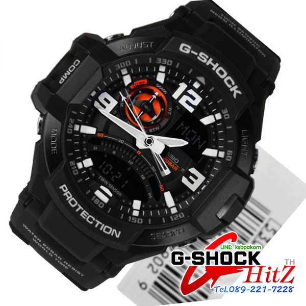 CASIO MID YEAR SALE G-SHOCK นาฬิกาข้อมือ นาฬิกากันน้ำ นาฬิกาของแท้ ประกันศูนย์ CMG 1 ปี รุ่น GA-1000-1A นาฬิกาสีดำ