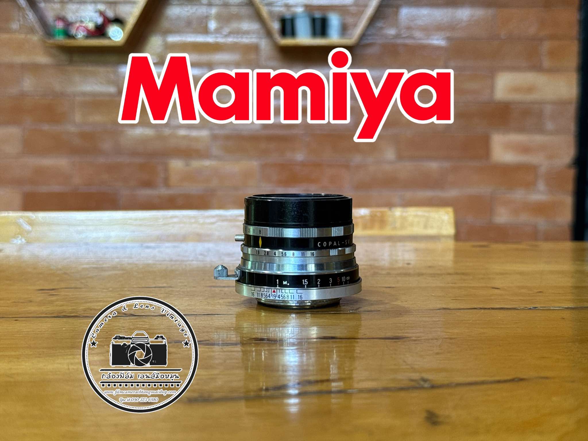 MAMIYA-SEKOR F.C.48MM.F1.9 MODIFIED M39 MOUNT