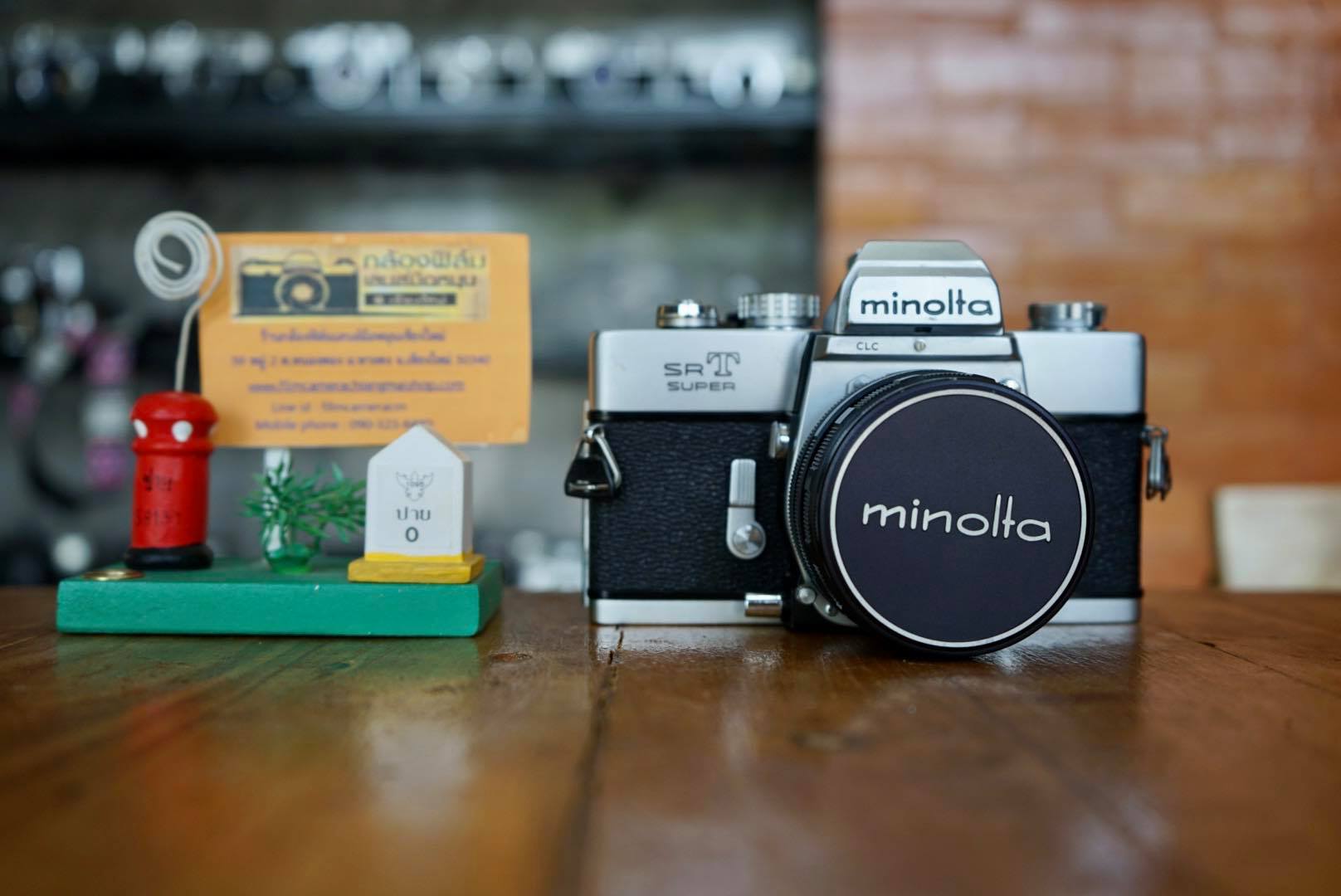 MINOLTA SRT SUPER MINOLTA AUTO ROKKOR-PF 55MM.F1.8