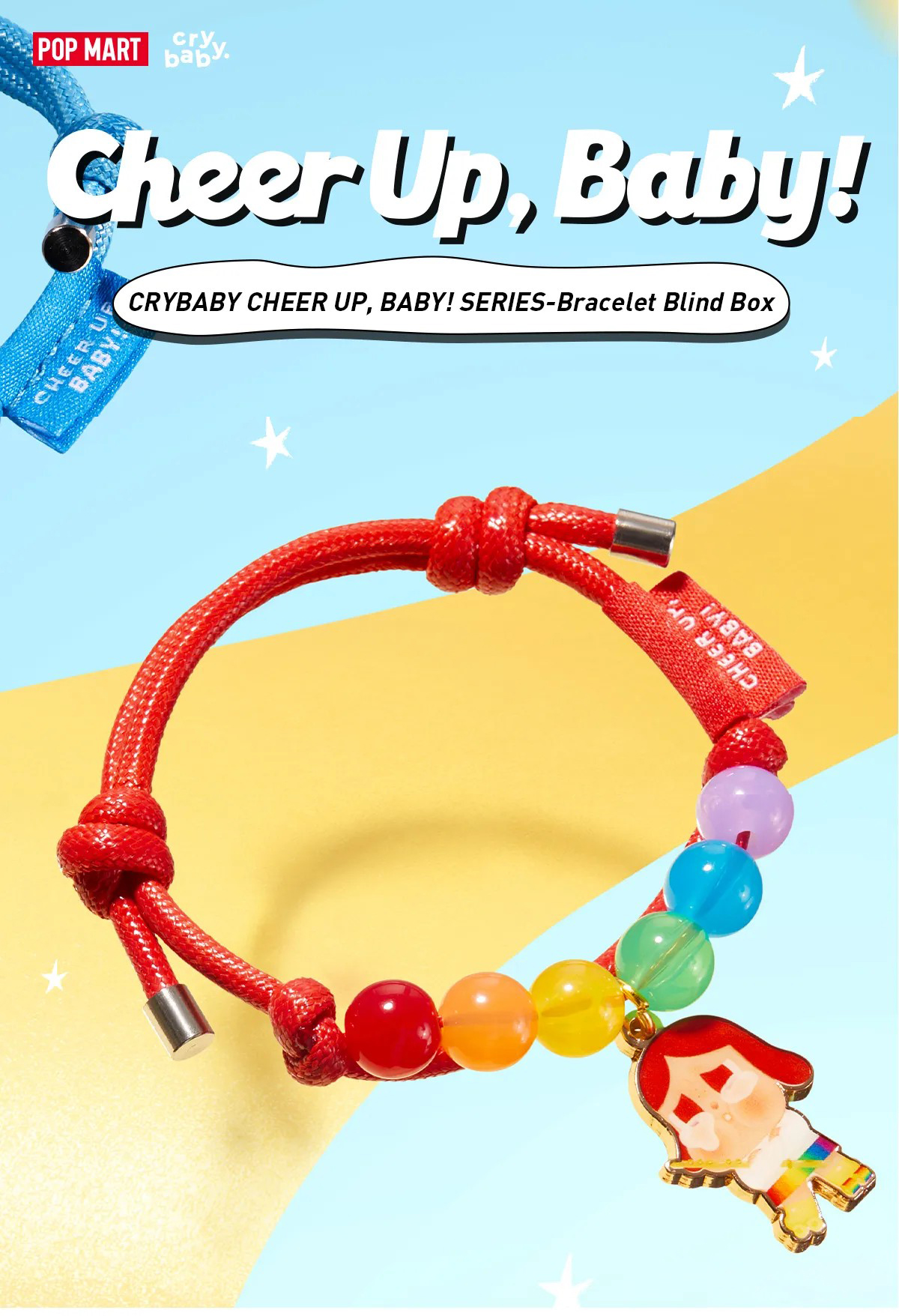 POP MART CRYBABY CHEER UP, BABY! SERIES Bracelet Blind Box