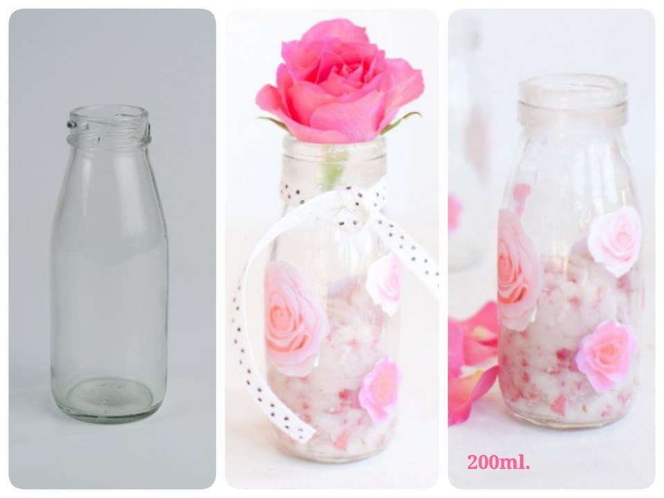 ขวดแก้ว ขวดน้ำผลไม้ 180ml