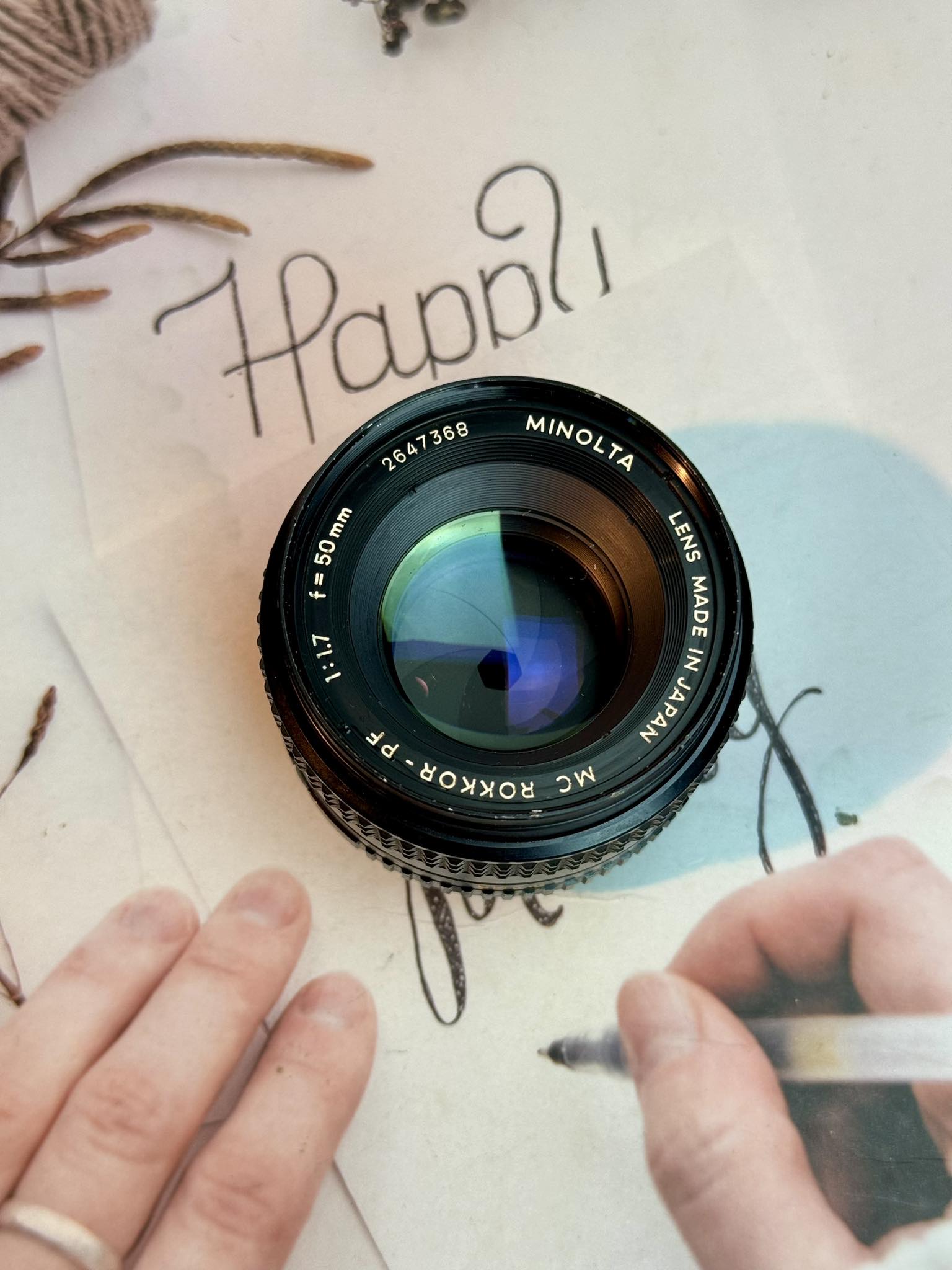 MINOLTA MC ROKKOR-PF 50MM F1.7 MD MOUNT