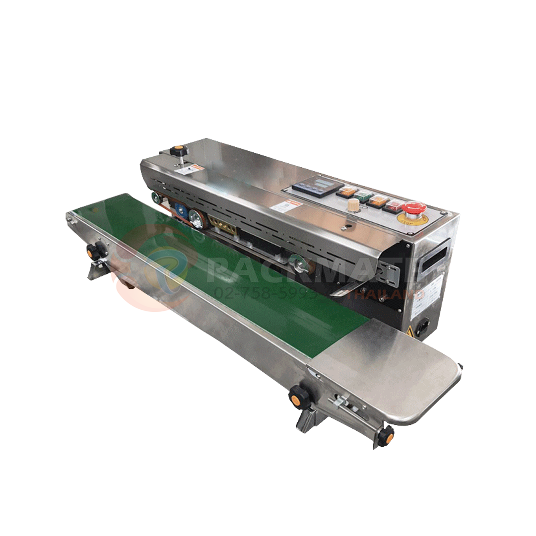 เครื่องซีลสายพาน ระบบเติมลม รุ่น DBF-1000AN