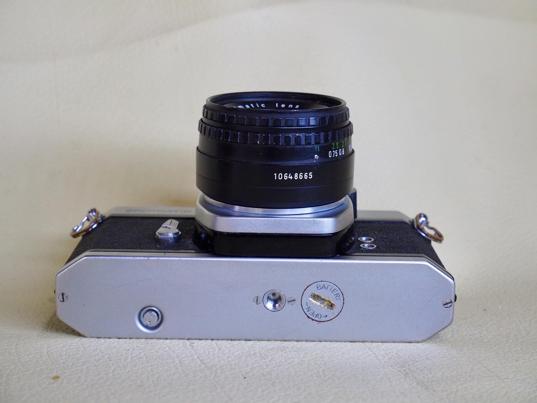 ASAHI PENTAX SPOTMATIC SP DOMIPLAN AUTOMATIC LENS 50MM.F2.8