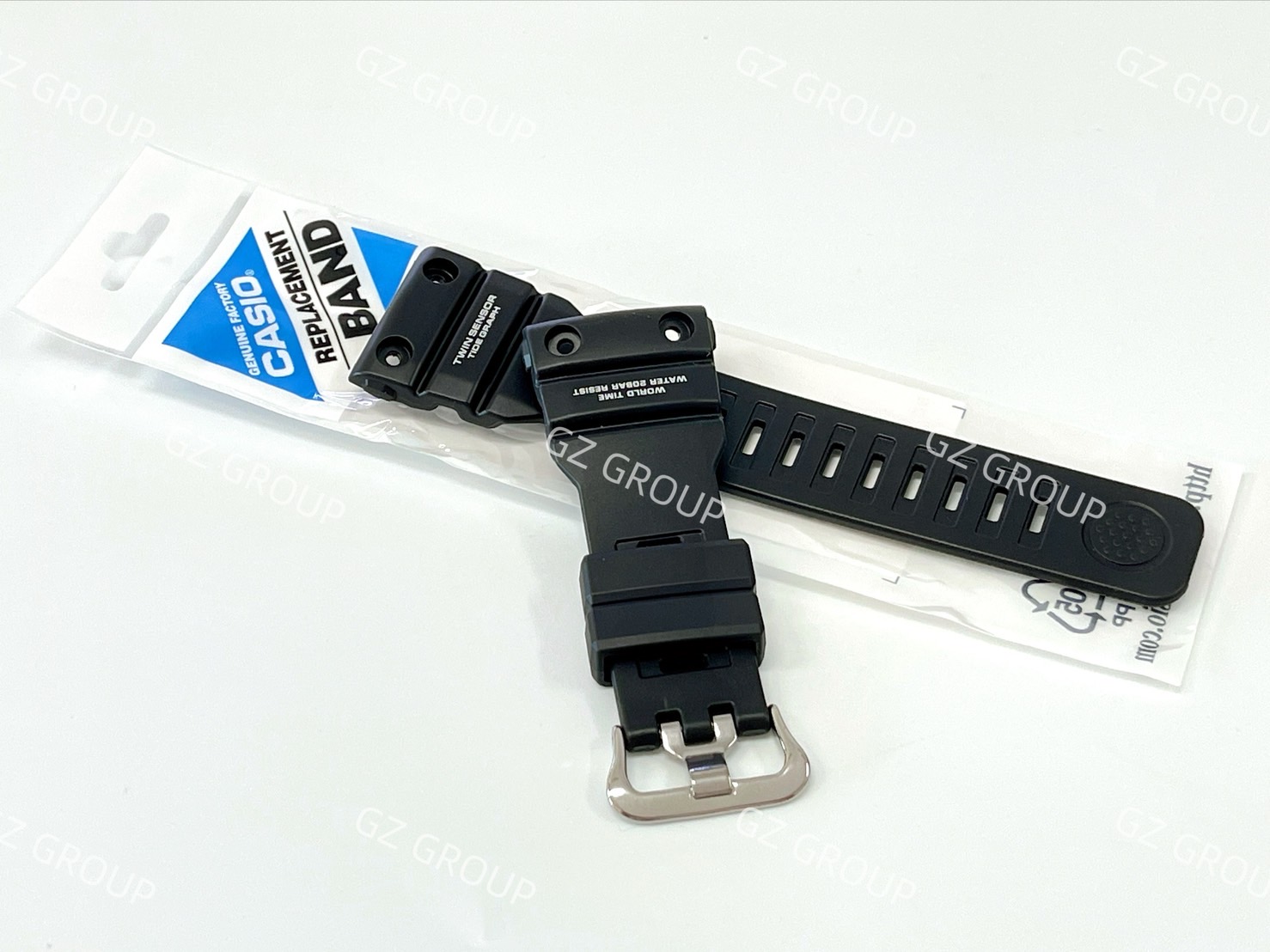 CASIO GENUINE FACTORY CASIO REPLACEMENT อะไหล่นาฬิกา G-SHOCK รุ่น GN-1000-1A กรอบสายสีดำ