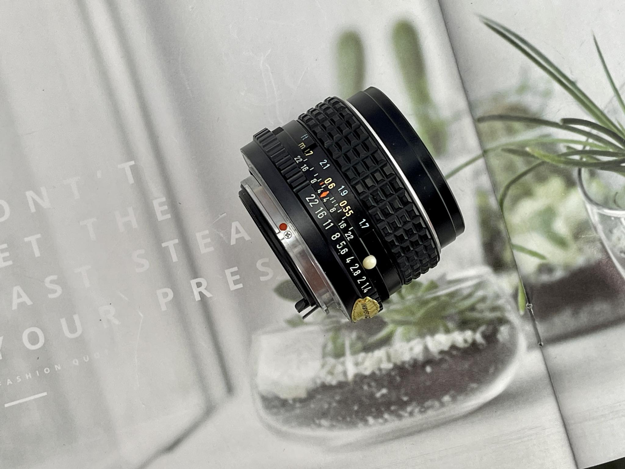 SMC PENTAX-M 50MM.F1.4 PK MOUNT