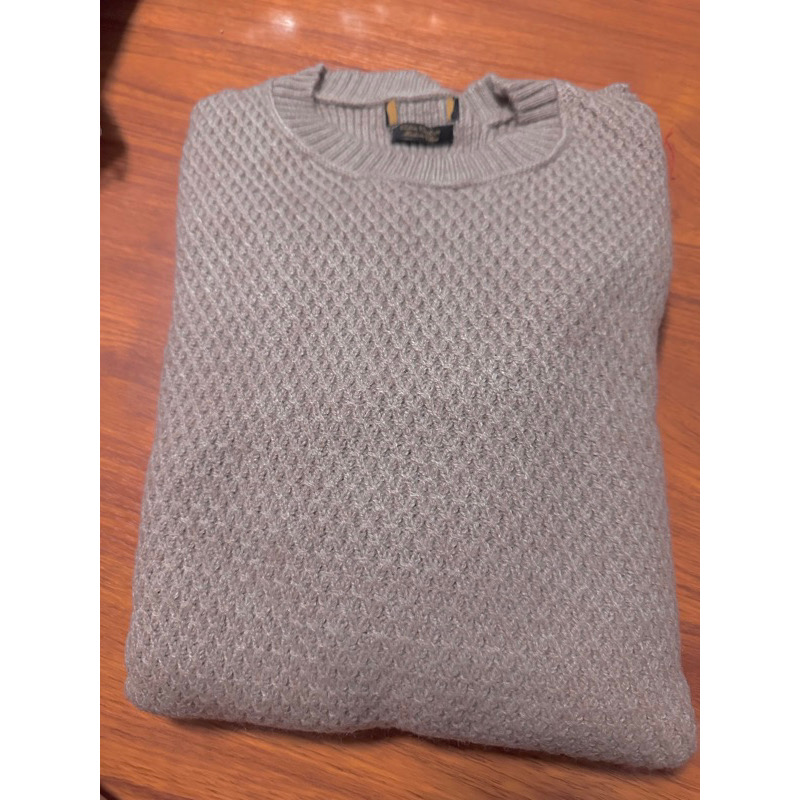 massimo dutti cotton cashmere เสื้อหนาวไหมพรม ไหมพรมถัก เนื้อไหม นุ่ม สวย งาน แบรนด์massimo dutti cotton cashmere งานตัดป้าย cotton cashmere แท้