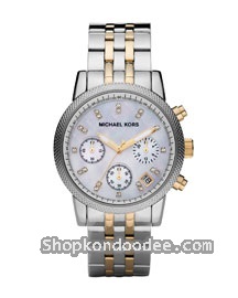 MICHAEL KOR LADIE'S WATCH (Two-Tone Chronograph) นาฬิกาผู้หญิง MK5057