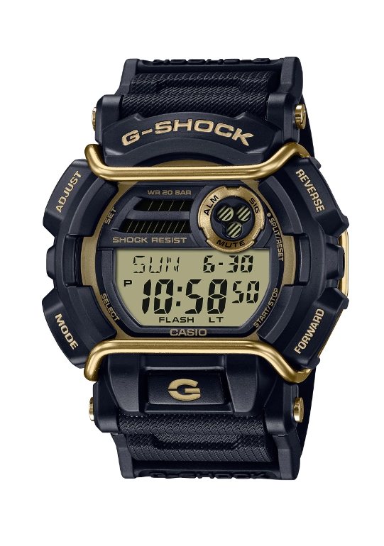 CASIO G-SHOCK นาฬิกาข้อมือ นาฬิกากันน้ำ นาฬิกาของแท้ ประกันศูนย์ CMG 1 ปี รุ่น GD-400GB-1B2 นาฬิกาสีดำ