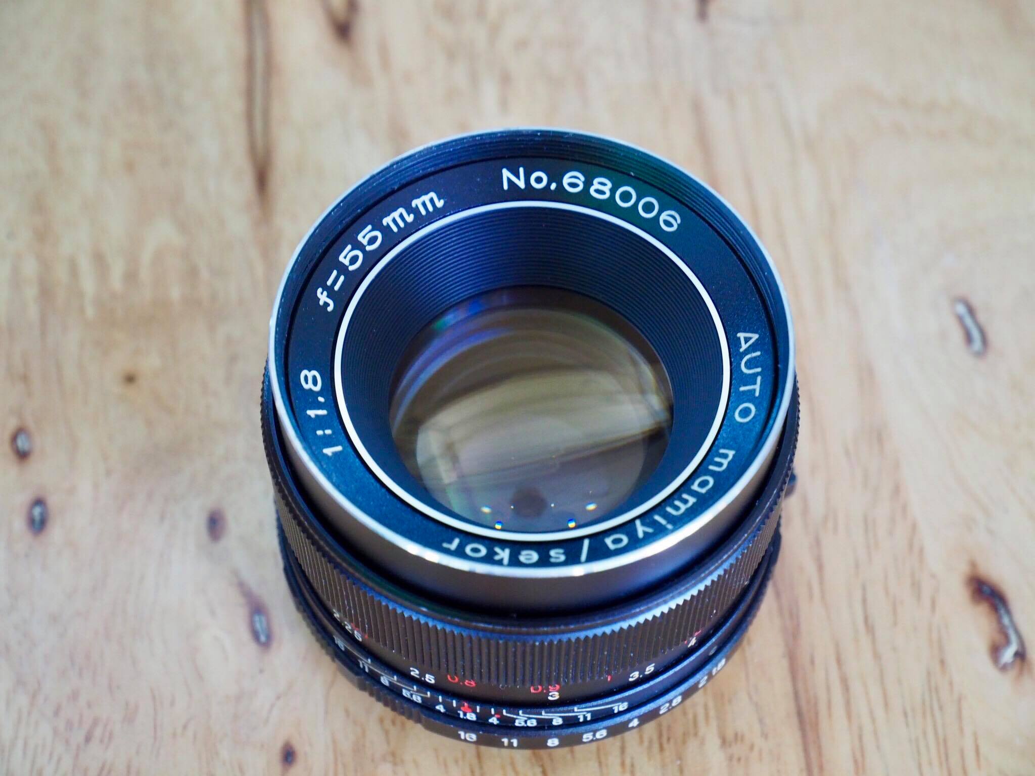 AUTO MAMIYA/SEKOR 55MM.F1.8 M42 MOUNT