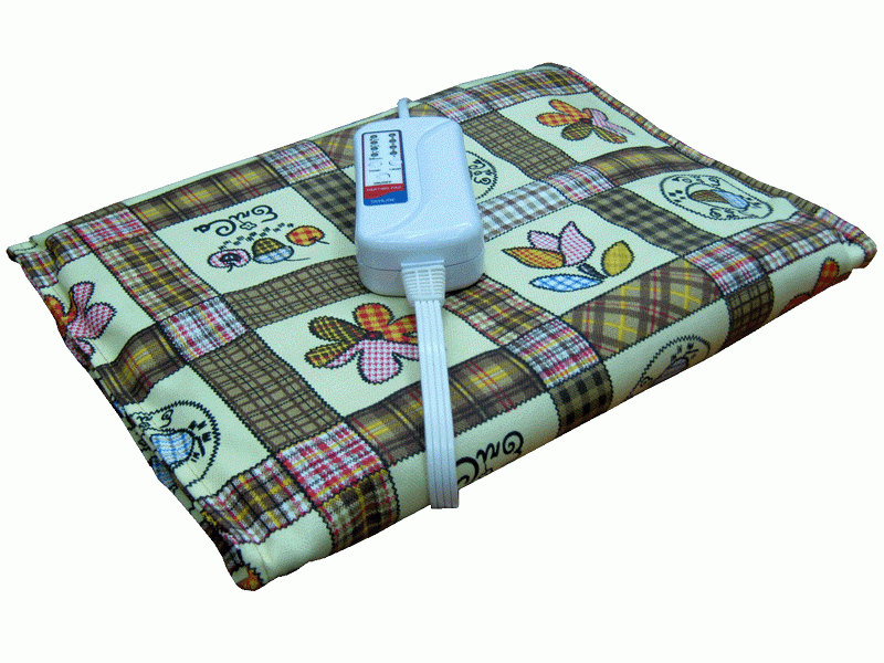SEKURE แผ่นทำความร้อน กระเป๋าน้ำร้อน รุ่น TYE160 ขนาด 30 cm x 45 cm ( สีลายดอกน้ำตาล )