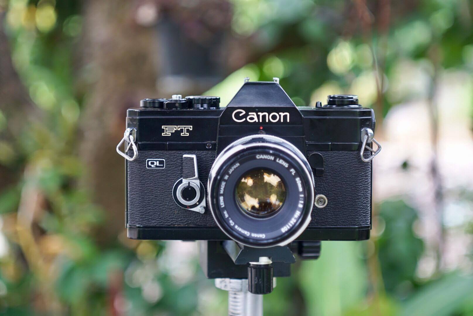 CANON FT QL CANON LENS FL 50MM.F1.8