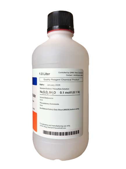 Sodium Thiosulfate, Solution 0.1 Mol/L (0.1N) 1 L. QReC™