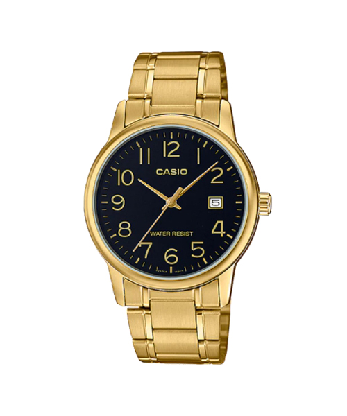 CASIO แจ้ง ชื่อ ที่อยู่ และเบอร์โทรผู้รับให้แอดมินด้วยนะคะ MTP-V002G-1B นาฬิกาสีทอง