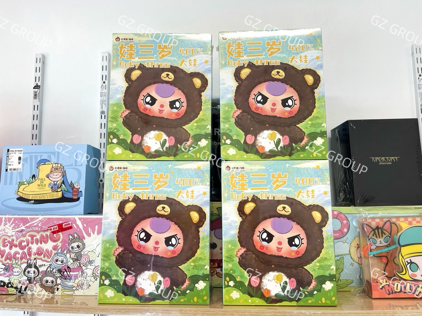 กล่องสุ่มBABY THREE The Animal Pajamas Party เบบี้ทรี ชุดนอนสัตว์ ตัวใหญ่ 400%