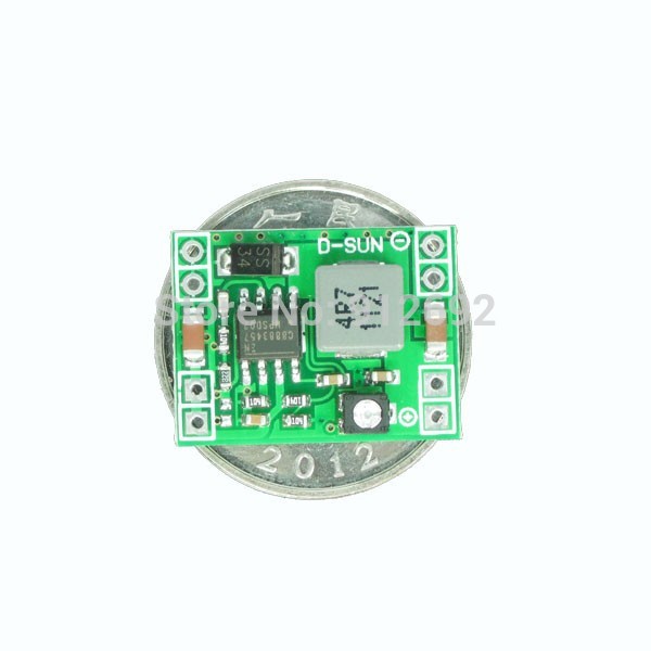 DC-DC step-downแปลงไฟจาก 23-4.75V เป็น 17-1V กระแส 1.8A สูงสุด 3A