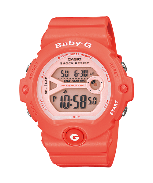 CASIO BABY-G นาฬิกาข้อมือ นาฬิกากันน้ำ นาฬิกาของแท้ ประกันศูนย์ CMG 1 ปี รุ่น BG-6903-4D นาฬิกาสีส้ม