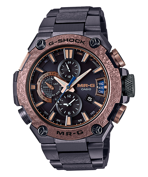 CASIO G-SHOCK นาฬิกาข้อมือ นาฬิกากันน้ำ นาฬิกาของแท้ ประกันศูนย์ CMG 1 ปี รุ่น MRG-G2000HA-1A นาฬิกาสีดำ