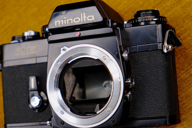 MINOLTA XE BLACK BODY
