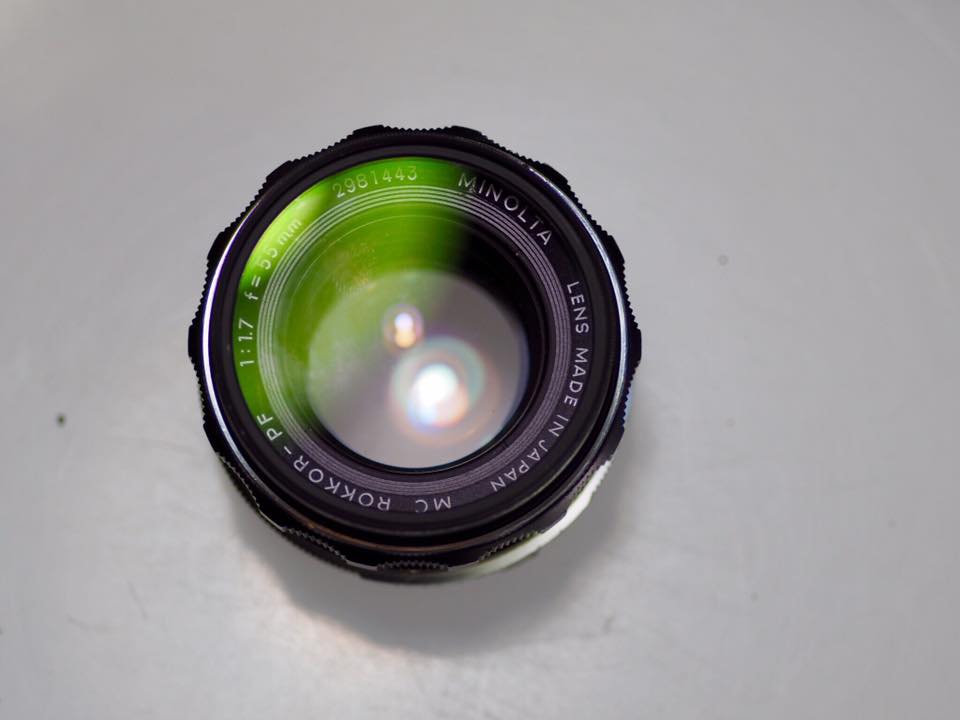MINOLTA MC ROKKOR-PF 55MM F1.7 MD MOUNT