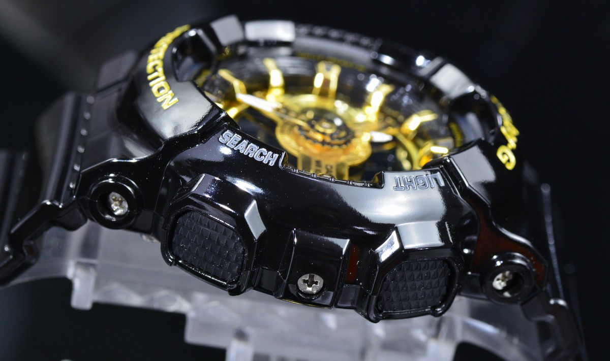 CASIO BABY-G นาฬิกาข้อมือ นาฬิกากันน้ำ นาฬิกาของแท้ ประกันศูนย์ CMG 1 ปี รุ่น BA-110-1A นาฬิกาสีดำ