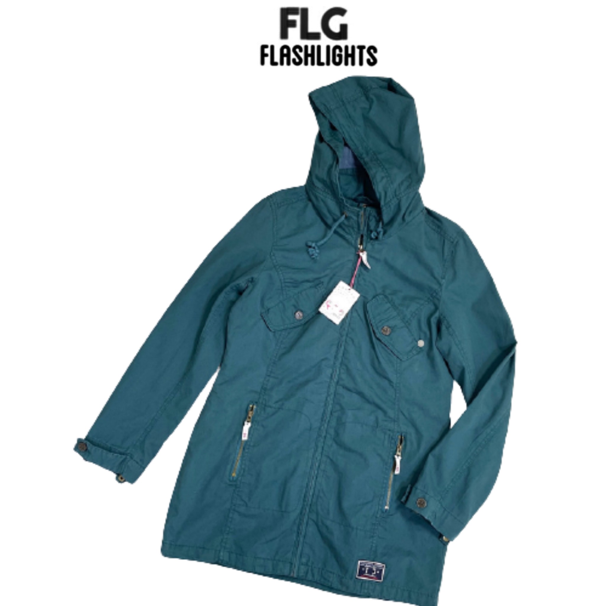 Flg เสื้อฮู้ด เสื้อแจ็คเก็ตหมวกฮู้ด สีน้ำเงินคราม FLG FLASH LIGHTSแพทเทินสวย เท่ห์ มาก แบรนด์Who.Au คะ สำเนา สำเนา สำเนา สำเนา สำเนา สำเนา สำเนา คราม