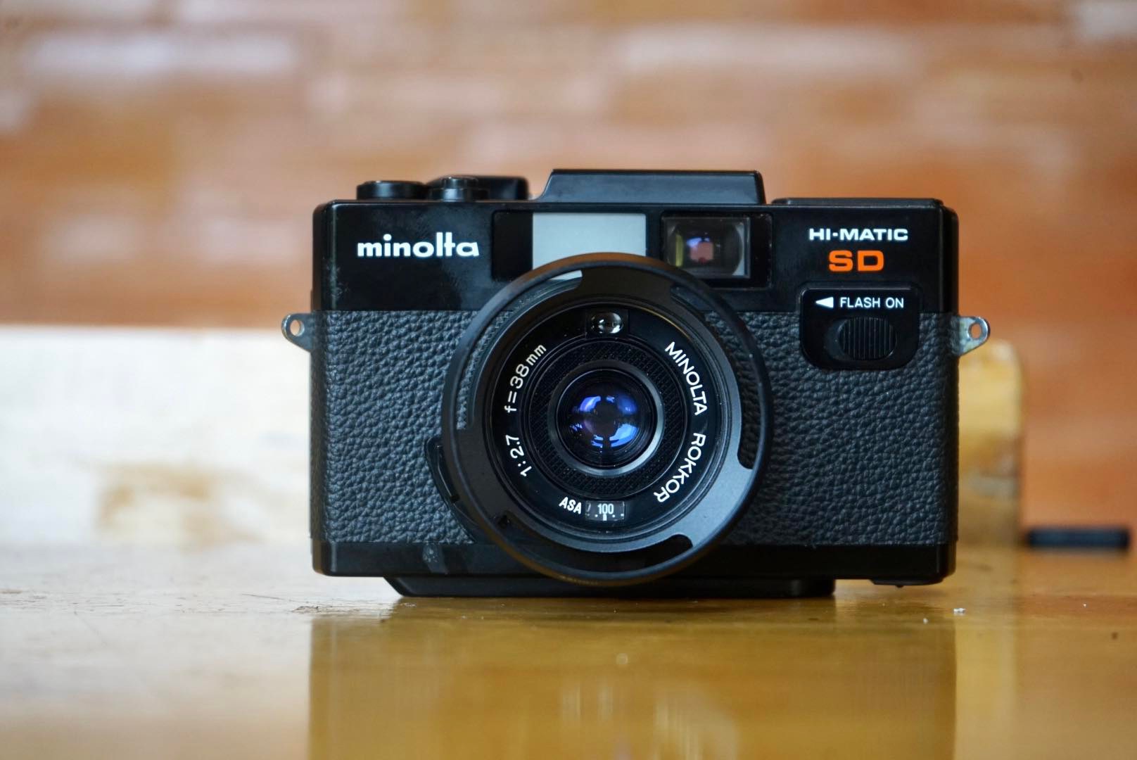 MINOLTA HI MATIC SD MINOLTA ROKKOR 38MM.F2.7