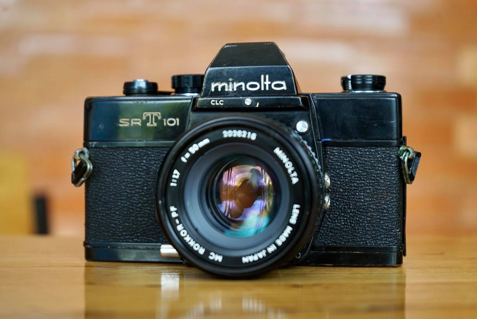 MINOLTA SRT101 MINOLTA MC ROKKOR-PF 50MM.F1.7