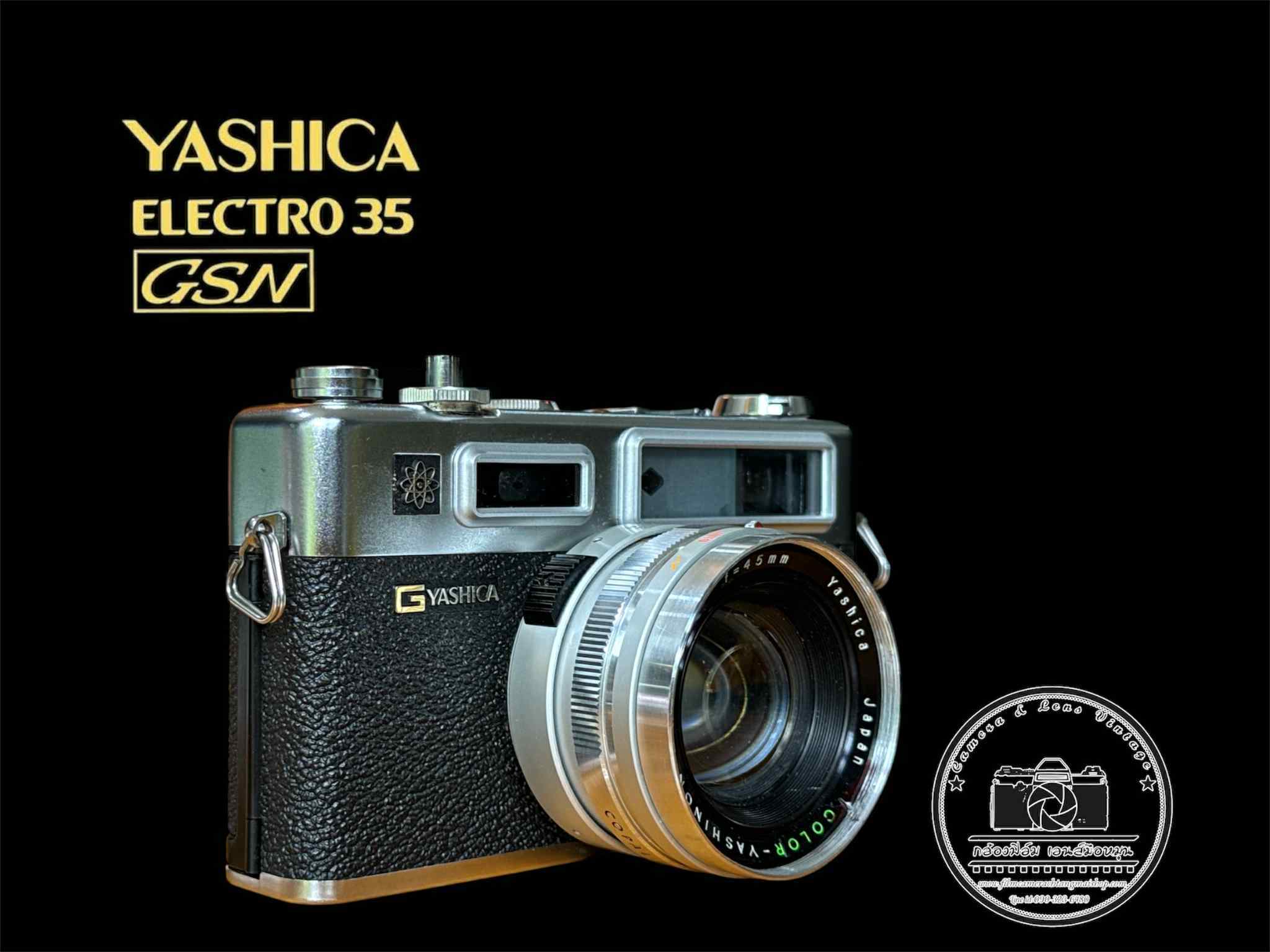 YASHICA ELECTRO 35GSN YASHICA COLOR YASHINON-DX 45MM.F1.7