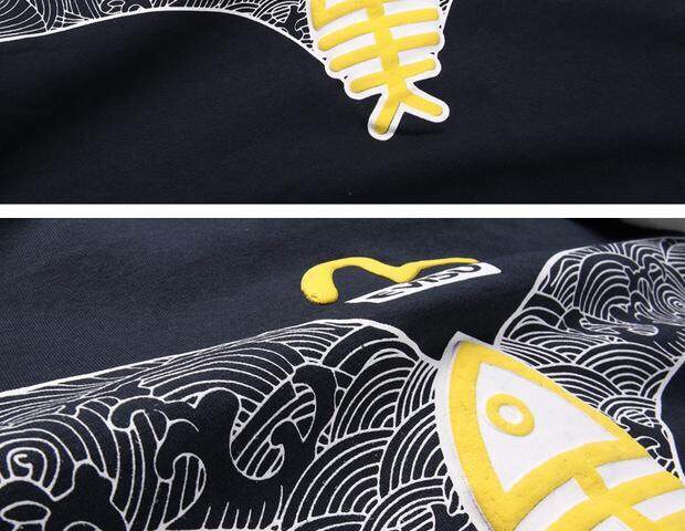 ขายล้างสต็อค !!เสื้อเบสบอล EVISU แท้ จาก ญี่ปุ่น สีดำ แต่งแขนขาวครีม สกรีนลายด้านหลัง Size (ตัวเดียวสุดท้ายคะ)