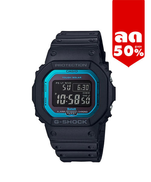 CASIO G-SHOCK นาฬิกาข้อมือ นาฬิกากันน้ำ นาฬิกาของแท้ ประกันศูนย์ CMG 1 ปี รุ่น GW-B5600-2 นาฬิกาสีดำ