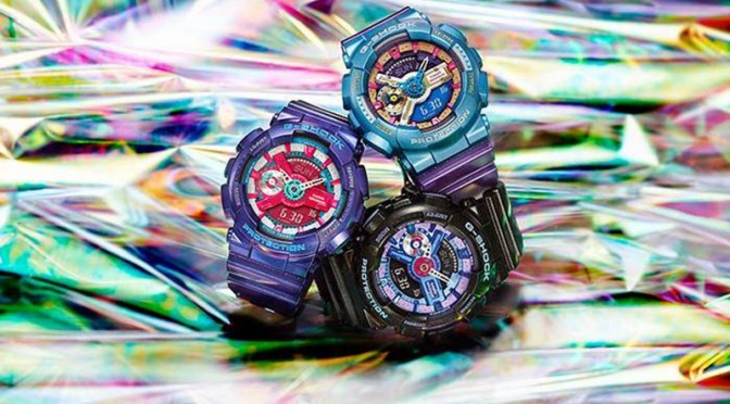 CASIO G-SHOCK นาฬิกาข้อมือ นาฬิกากันน้ำ นาฬิกาของแท้ ประกันศูนย์ CMG 1 ปี รุ่น GMA-S110HC-1 นาฬิกาสีดำ