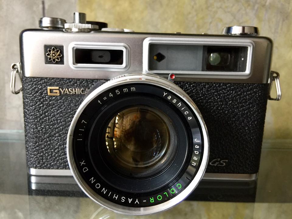 YASHICA ELECTRO 35 GS COLOR YASHINON-DX 45MM.1.7