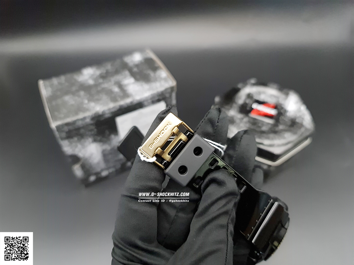 CASIO G-SHOCK นาฬิกาข้อมือ นาฬิกากันน้ำ นาฬิกาของแท้ ประกันศูนย์ CMG 1 ปี รุ่น GA-110GB-1A นาฬิกาสีดำ