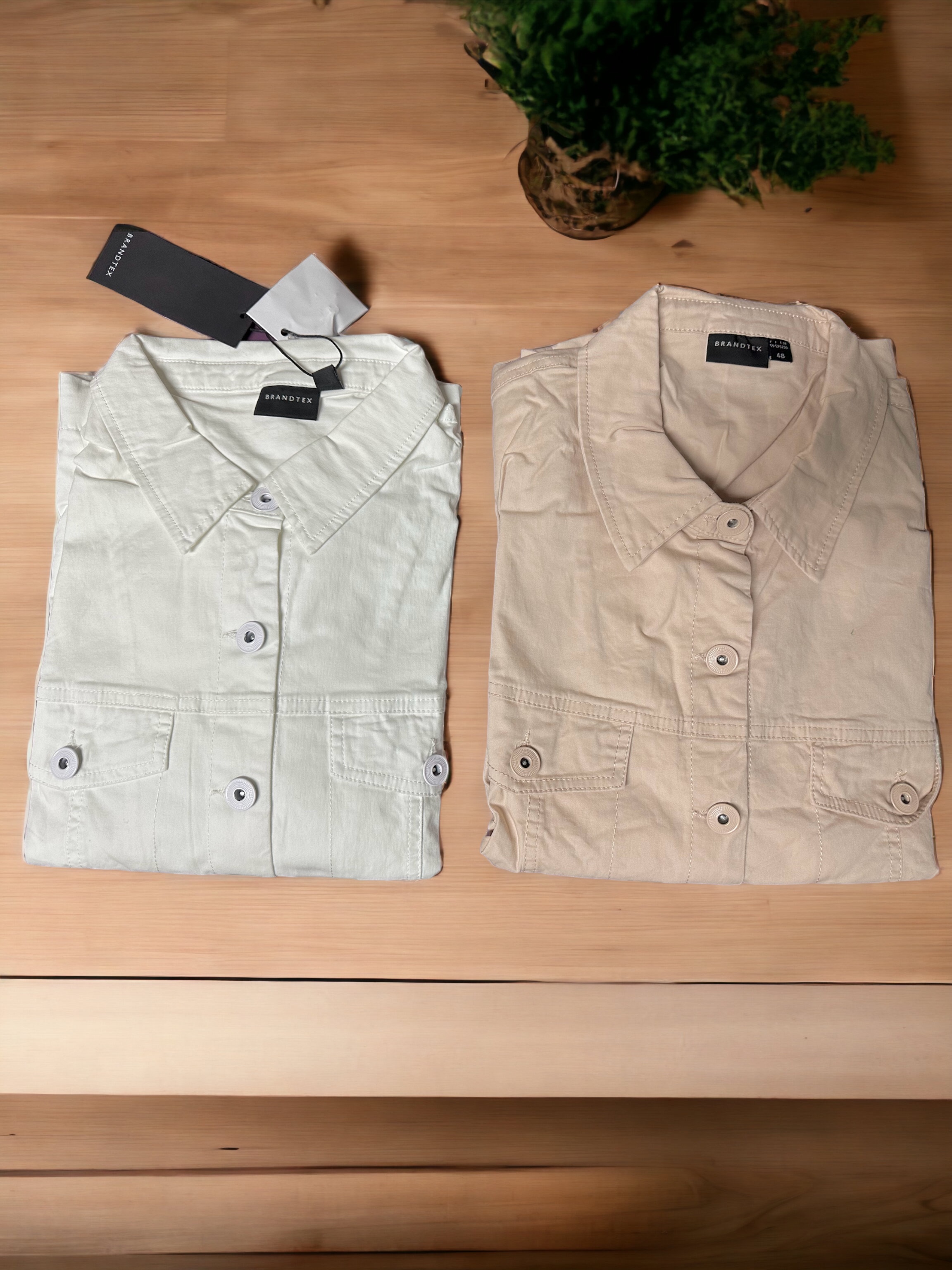 Brandtex เสื้อแจ็คเก็ต เสื้อนอก เสื้อนอกแนวทหาร แพทเทินสวย เท่ห์มาก แบรน์ Brandtex เขียว